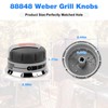 Kscjdg 88848 Genesis Burner Knobs Replacement Weber Genesis Gas Grill
