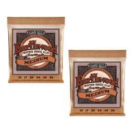 Ernie Ball P02144 ^2 EARTHWOOD Acoustic Strings, Lot of 2