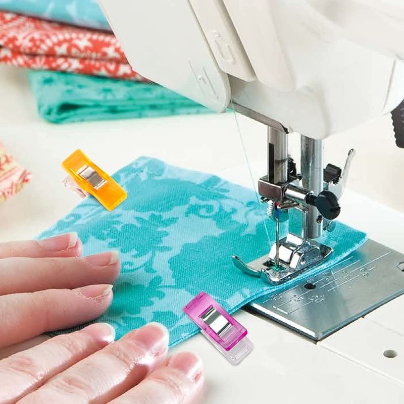 LIDOUK Sewing Clips for Fabric and Quilting 30 PCS,Embroidery Clips