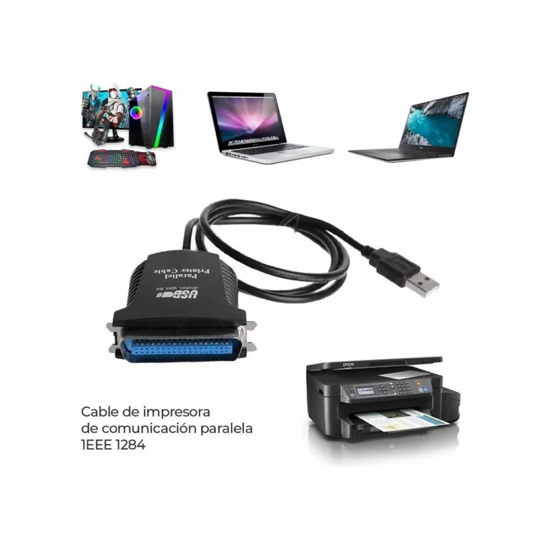 EGTMA Adaptador Usb Para Impresora De Paralelo Modelo