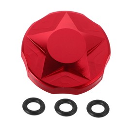 iplusmile Mountain Bike Fork Cap Protector Aluminum Alloy Front Fork Shoulder Cover Bike Air Gas Valve Seal Ring Easy Install Weatherproof Reusable