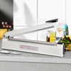 R-PACK Impulse Heat Sealer with Hot Cutting Wire, Heavy-Duty Bag