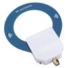 Mini Loop Short Wave Antenna Portable 9.9KHz - 181MHz SMA