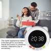 Multifunctional Bluetooth Alarm Clock Speaker Portable Digital Alarm Clock with