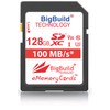 eMemoryCards 128GB UHS-I U3 100MB/s Memory Card Compatible with Panasonic