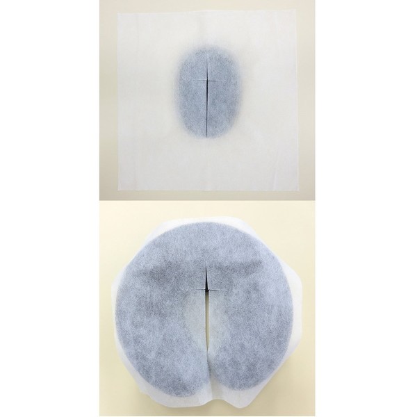 Cross Cut Pillow Sheets, Thin, 200 Pieces, Face Paper, Face