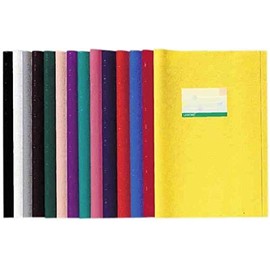 LANDRÉ 100420085 DIN A5, geprägt (Bast) Red Exercise Book Cover PP