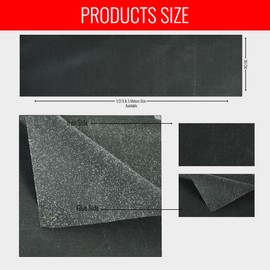 Fashion Track Iron on Fusible Interfacing - 90 cm - Nonwoven Fabric in Medium and Light Weight, for Tailoring, Crafts, Collars and Dress Making (Black, 3 Metre - Medium Weight)