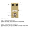 DK Chorus Pedal Electric Guitar Effects Pedal True Bypass Metal