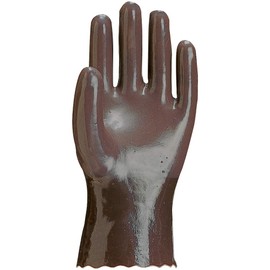 ATOM 214-D Rubber Hope Gloves with Lining Fabric L Size