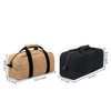 Tool Bag, Durable 16 OZ Waxed Canvas Multi-Purpose Waterpoof Tool