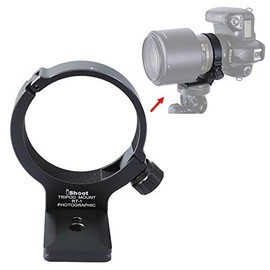 iShoot Tripod Mount Ring RT-1, 68mm All-metal Lens Collar Support for Nikon AF-S NIKKOR 300mm f/4E PF ED VR and Nikon AF-S NIKKOR 70-200mm f/4G ED VR Lens, Built-in Arca-Swiss Type Quick Release Plate