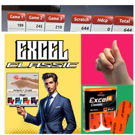 Genérico U-Turn Sport Excel Classic #4 Thumb and Finger Protection Bands (Lib. Medium Lens/Orange) - Pack of 40