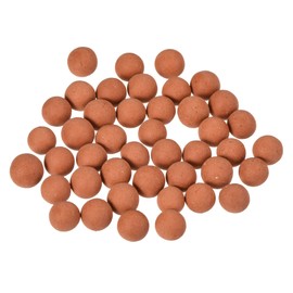 MECCANIXITY Clay Pebbles 7-8mm 0.22 lbs Red Gardening Potted Balls for Hydroponic Growing, Vases Supplies, Bonsai Decor