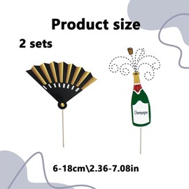 HANIUTTY Pack of 40 Photo Props Wedding Party Photo Booth Props Photo Box Props Utensils for Photo Box Accessories Wedding Birthday for Prom New Year Party Accessories Mix