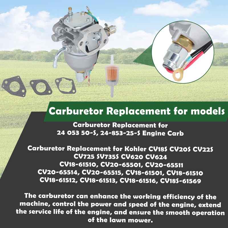 ALL-CARB 24 053 50-S 24 853 50-S Carburetor Replacement for
