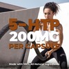 New MAX POTENCY 5htp 200mg Capsules, Improved Mood. Stress Relief,