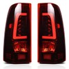 LEDKINGDOMUS Tail Lights Assembly Compatible with 2003-2006 Chevy Silverado 1500/1500HD/2500/2500HD,