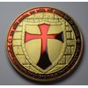 The Commemorative Coin Company Pair of Large Masonic Knights Templar