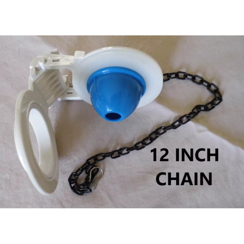 NUFLUSH Fix Flapper Leak Two-Inch with Silicone Seal, with Silicone