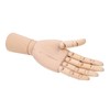 Wood Mannequin Hand Flexible Joints Fingers Drawing Mannequin Hand for