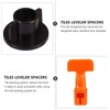Walquicks 50pcs Reusable Tile Leveler Spacers Kit with Special Wrench,