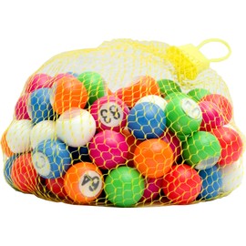 Thomas & Anca Club Supplies Ltd Bingo Balls and Recessed Check Tray 1-90 Bingo Game Bingo Caller