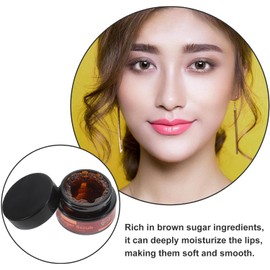 Exfoliante Labial de Azúcar Morena 20g para Labios Secos y Agrietados