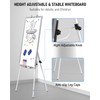 Nicpro Easel Whiteboard with Stand, 36 x 24'' Magnetic Dry