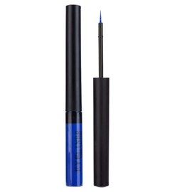 Blue Matte Liquid Eyeliner,Blue Liquid Eyeliner,B-Lue Ey-Eliner,Ey-Eliner Li-Quid,All Day Long-Lasting And Waterproof Eye Pencil For Women&Girls,Matte-Finished Texture,High Chroma,Smooth And Silky