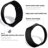 Haoge LH-ZV02MB Metal Lens Hood for Voigtlander Nokton 35mm f/1.4
