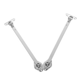 BIUDECO 2pcs Heavy Duty Cabinet Door Hinges Drop Down Cover Support Hinges Easy to Install Cabinet Door Support Rods for Kitchen