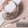 Ring Sizer Gauge Set, with Plastic Ring Sizer Belt Metal