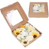 Artificial Flowers Combo Box Set Fake Flowers for DIY Wedding