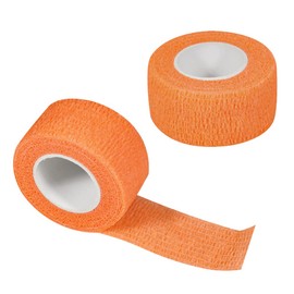 QiGui QiGui 10 Rollen Fingerpflaster Selbsthaftend Bandage Elastische Verband 2,5cm x 4,5m Wasserfestes Selbstklebender Haftbandage Cohesive Fixierverband Pflasterverband Pet Vet Wrap f??r Erste Hilfe Sport