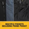 DEWALT DCHJ066C1-XL 20V/12V MAX Women's Heated Jacket Kit, Black, X-Large