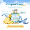 Collagen Complex - 90 Natural Pineapple Flavour Chewable Yummy Gummies