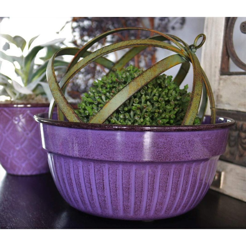 Headwind 8" Cascade Bowl - Plum