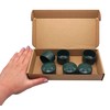 SKIR'CO RAL 6005 Fence Post Caps Round 40 mm Green