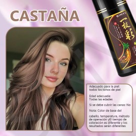 Shampoo Tinte Instantáneo Cubre Canas Natural Jengibre 500ml