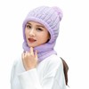 HUAMULAN Women Winter Knit Beanie Hats One Piece Fleece Lined