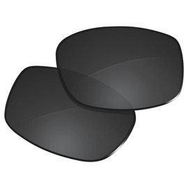 Glintbay 100% Precise-Fit Replacement Sunglass Lens for Maui Jim Kuiaha Bay - Polarized Advanced Black