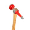 AES Industries Professional Bullet Point Hammer with Genuine Hickory Handle