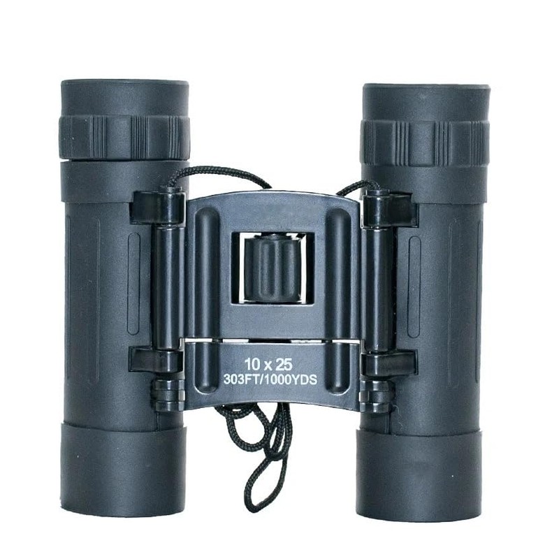 Generic Compact Pocket Binoculars 10x25 101m/1000m, Black