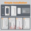 TESSAN Remote Control Outlet Wireless Wall Mounted Light Switch, Range
