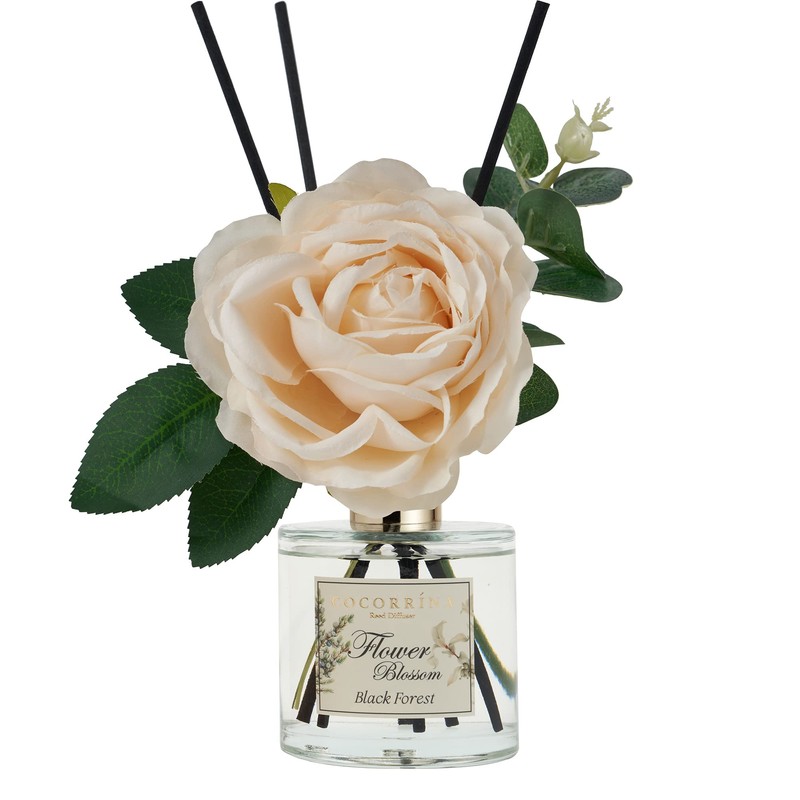 Cocorrina Reed Diffuser Set, Flower Reed Diffuser Black Forest 6.7