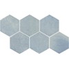 Daltile Mesmerist 4" Hexagon Ceramic Wall Tile in Whimsy (30