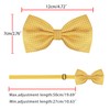 Allegra K One-Touch Bowtie, Polka Dot Pattern, Adult, Formal Bowtie,