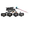 MODIPIM Smoked Shell White Light 4pcs Tacoma LED Grill Lights