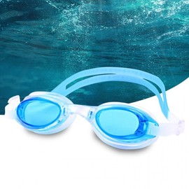 Adult Swimming Goggles: Professional Training & Competition Small Frame (lf224) Free Size/Free Size Lake Blue 15ea